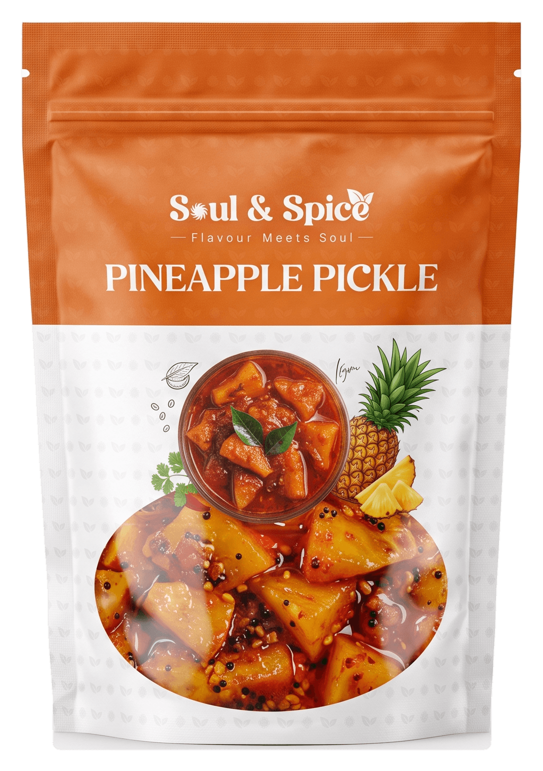 Pineapple Pickle pouch