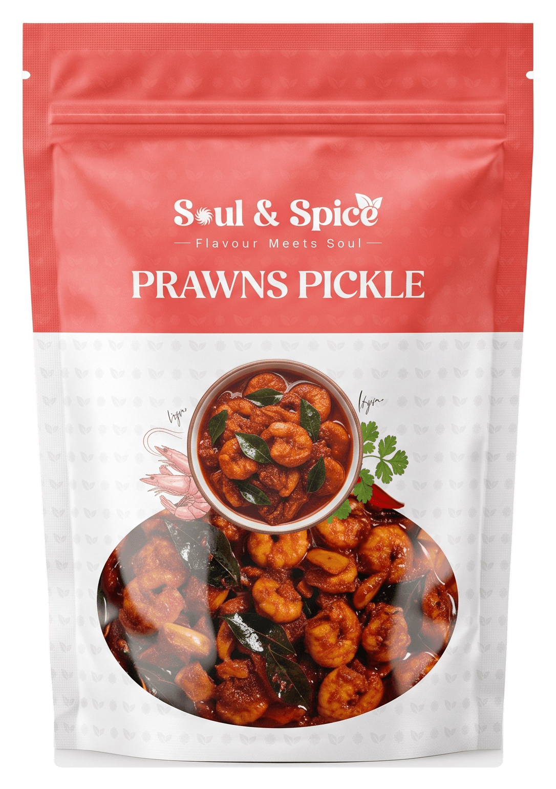 Prawns Pickle pouch
